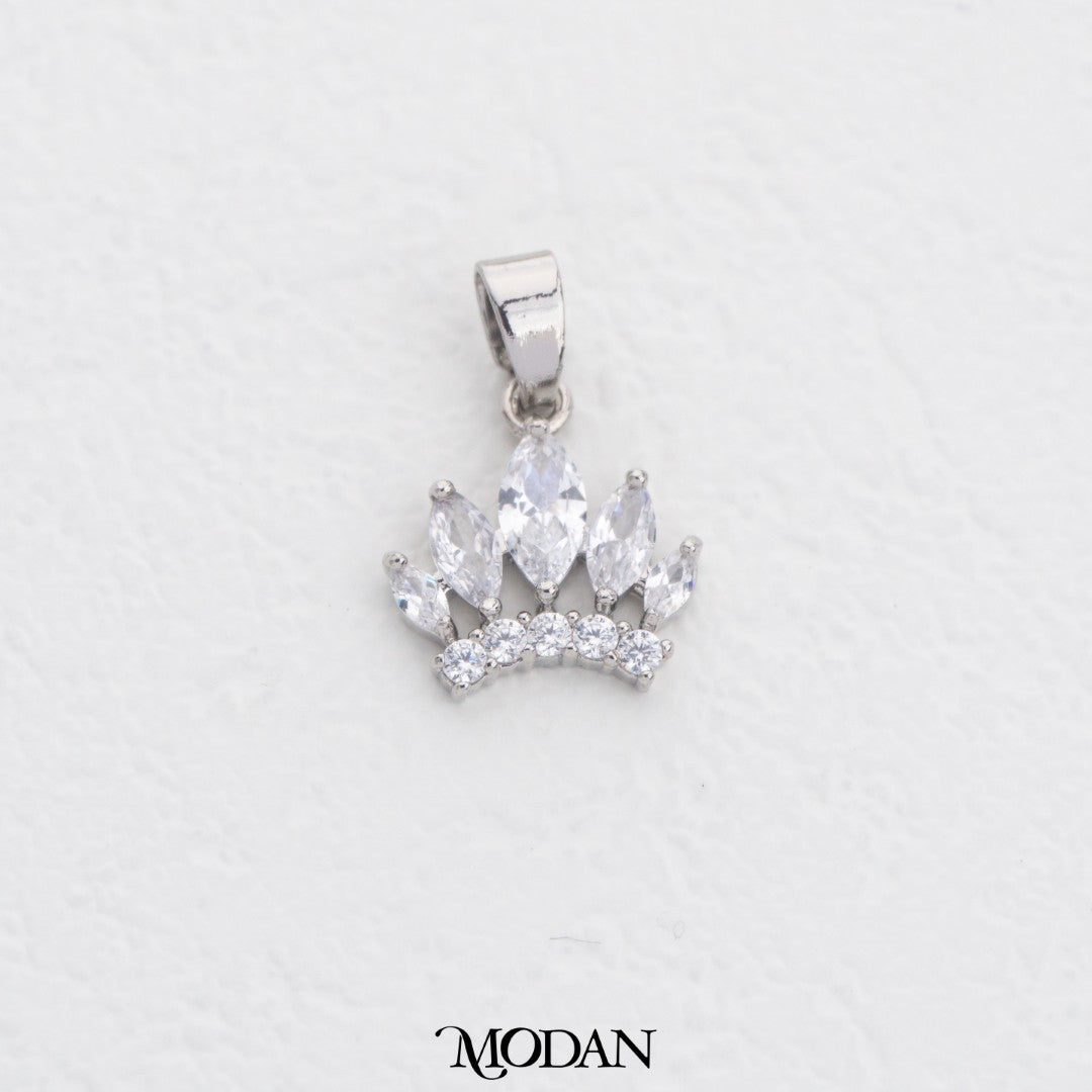 Sparkling Crown DIY Charm Liontin Mahkota Hypoallergenic Gold Filled