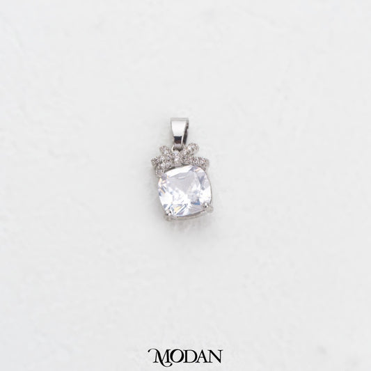 Ribbon Bow Pear Cut Charm DIY Charm Liontin Pita Hypoallergenic Gold Plated