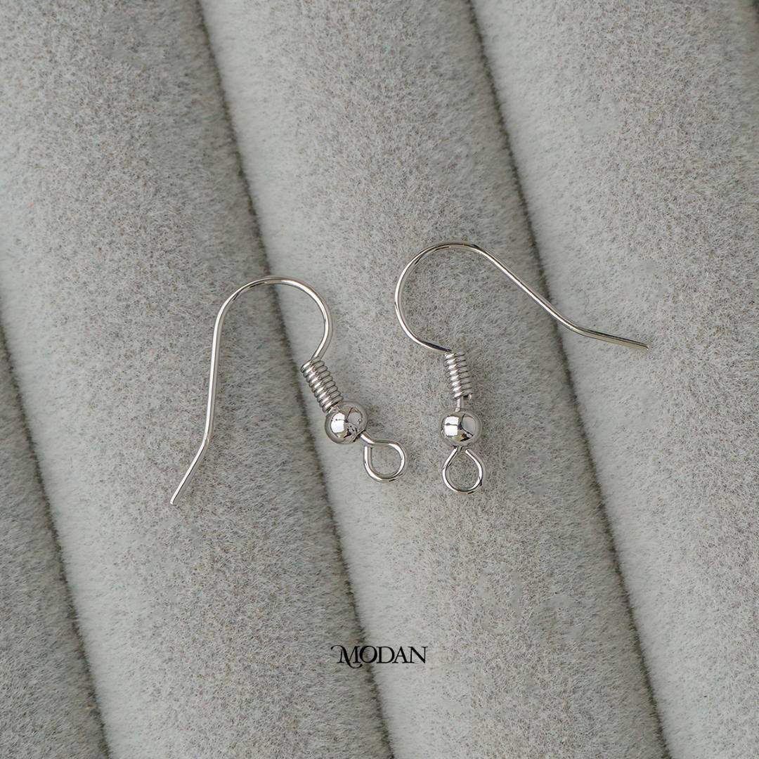 (5 pairs) Hooks Earring DIY Earrings Findings Pengait Anting Gantung Unfinished Hypoallergenic Gold Plated