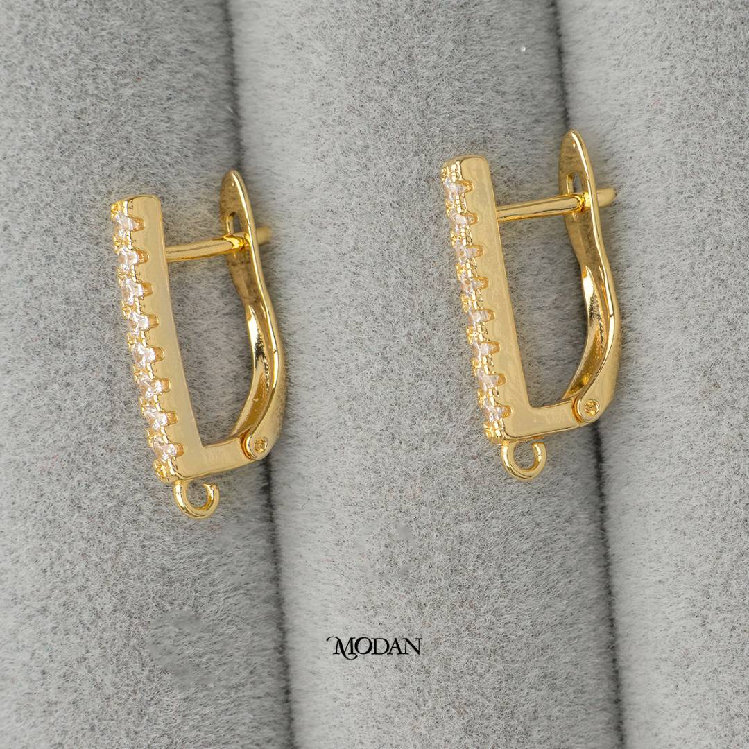 Lever Back Earrings DIY Earrings Findings Pengait Anting Elegant Unfinished Hypoallergenic Gold Filled