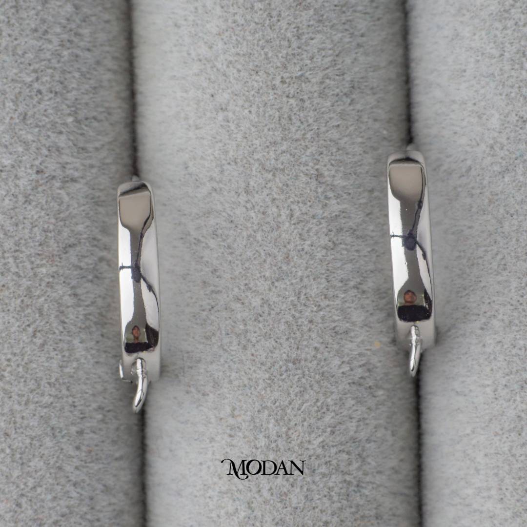 (17mm) Plain Hoop Earrings DIY Earrings Findings Pengait Anting Classic Unfinished Hypoallergenic Gold Filled