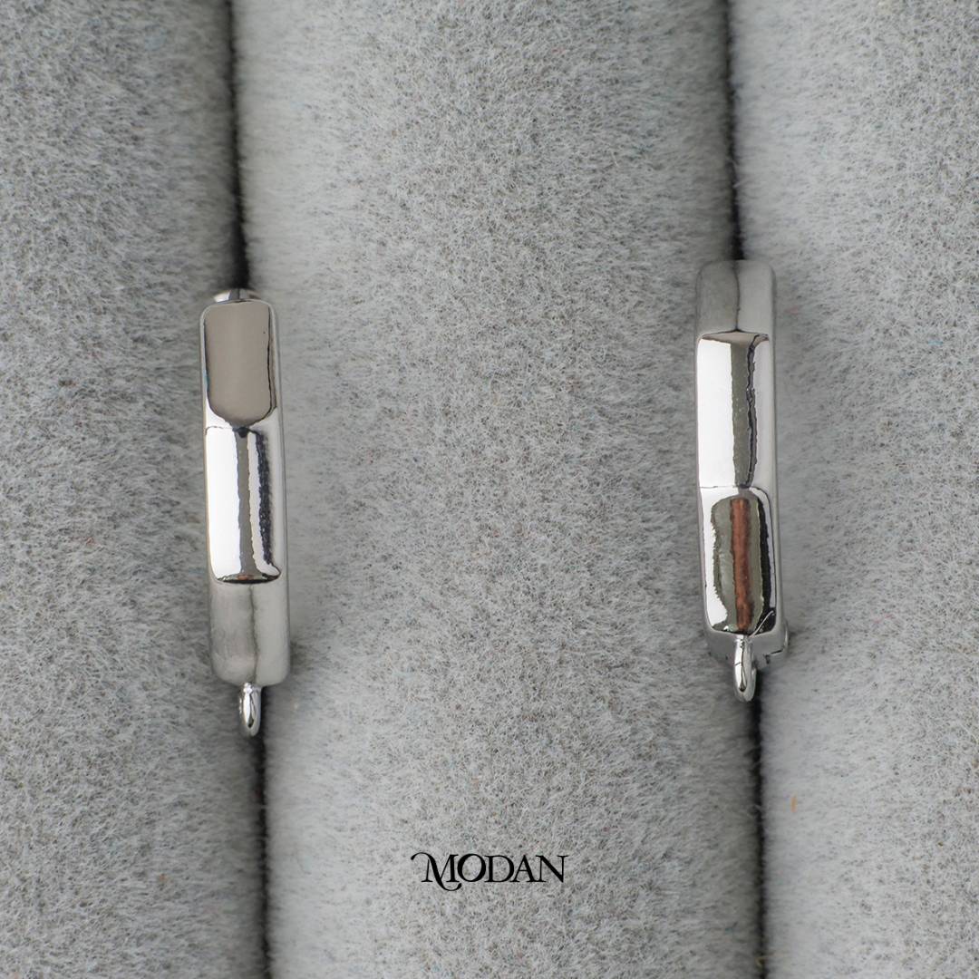 Plain Hexagonal Earrings DIY Earrings Findings Unfinished Pengait Anting Elegant Hypoallergenic Gold Filled
