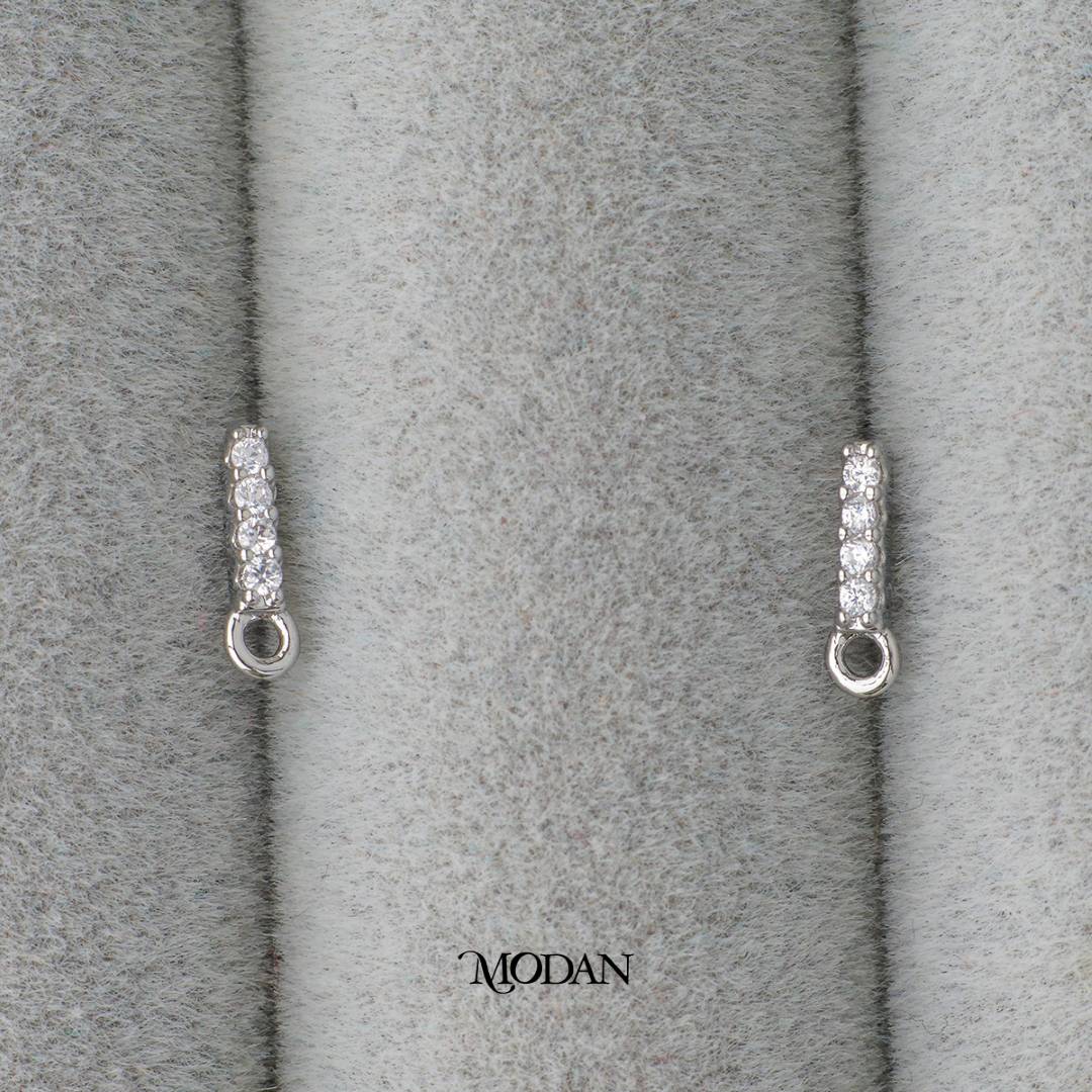 Mini Bar Stud Earrings DIY Earrings Findings Pengait Anting Tusuk Kecil Hypoallergenic Gold Plated