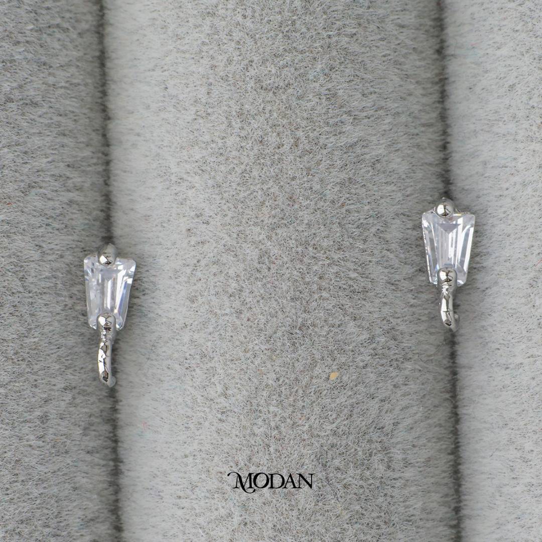 Rectangular Bar Stud Earrings DIY Earrings Findings Pengait Anting Tusuk Kecil Hypoallergenic Gold Filled