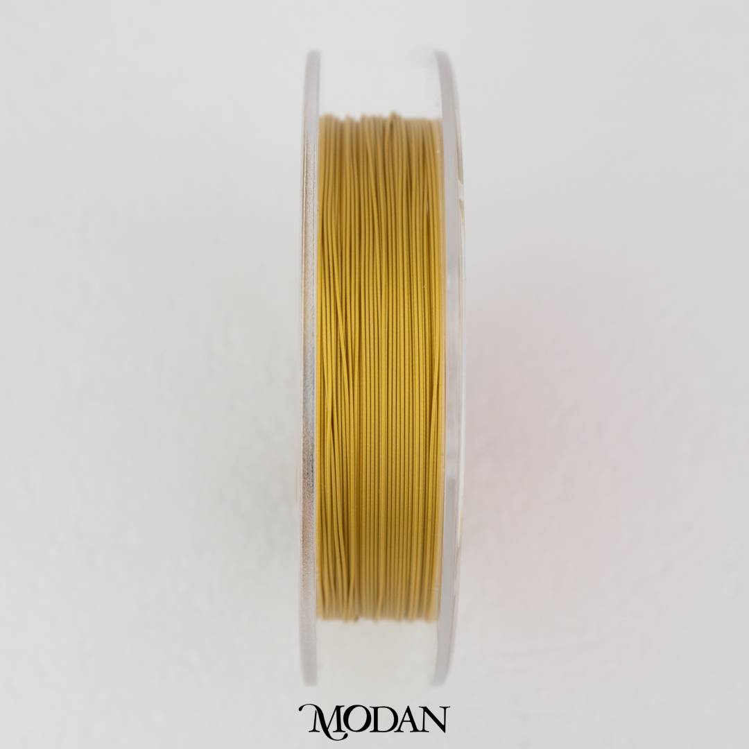 (10meter) (0.40mm) Beading Wire Unfinished DIY Chain Kawat Untuk Manik Meteran Hypoallergenic Stainless Steel