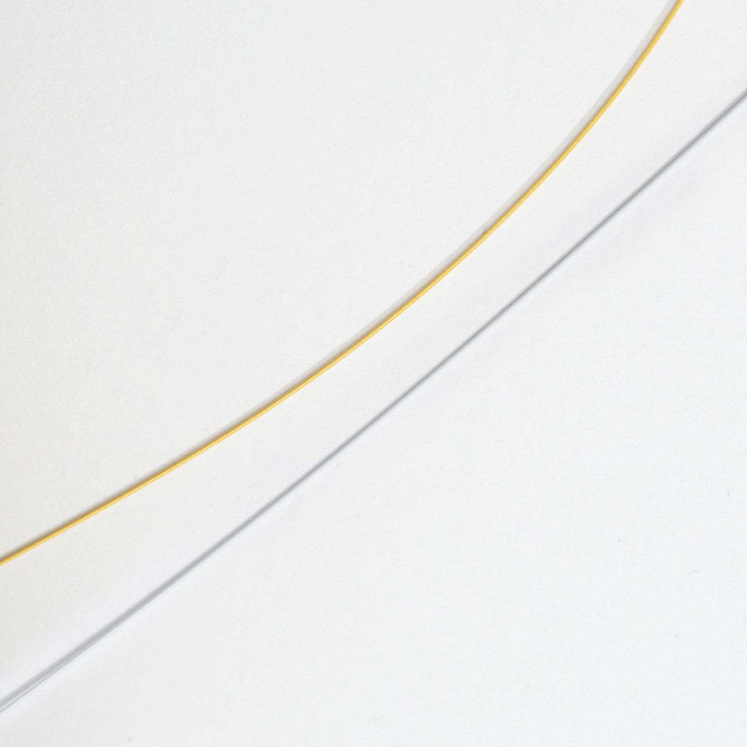 (10meter) (0.6mm) Premium Beading Nylon Wire Unfinished DIY Chain Kawat Untuk Manik Meteran Hypoallergenic Stainless Steel