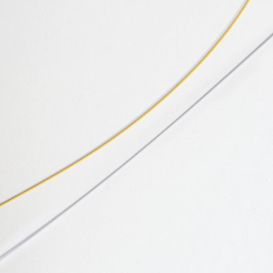 (10meter) (0.6mm) Premium Beading Nylon Wire Unfinished DIY Chain Kawat Untuk Manik Meteran Hypoallergenic Stainless Steel
