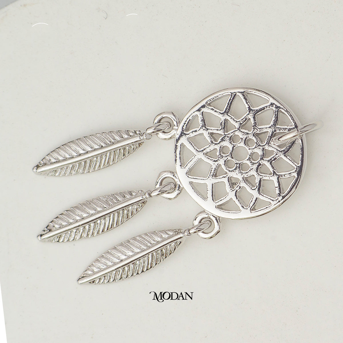 Plain Dangle Dreamcatcher DIY Charm Bandul Penangkap Mimpi Berlian Hypoallergenic Gold Filled