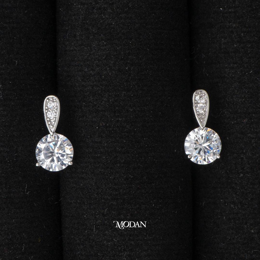 Holiday Mini Drop Earrings Anting Minimalist Gold Plated