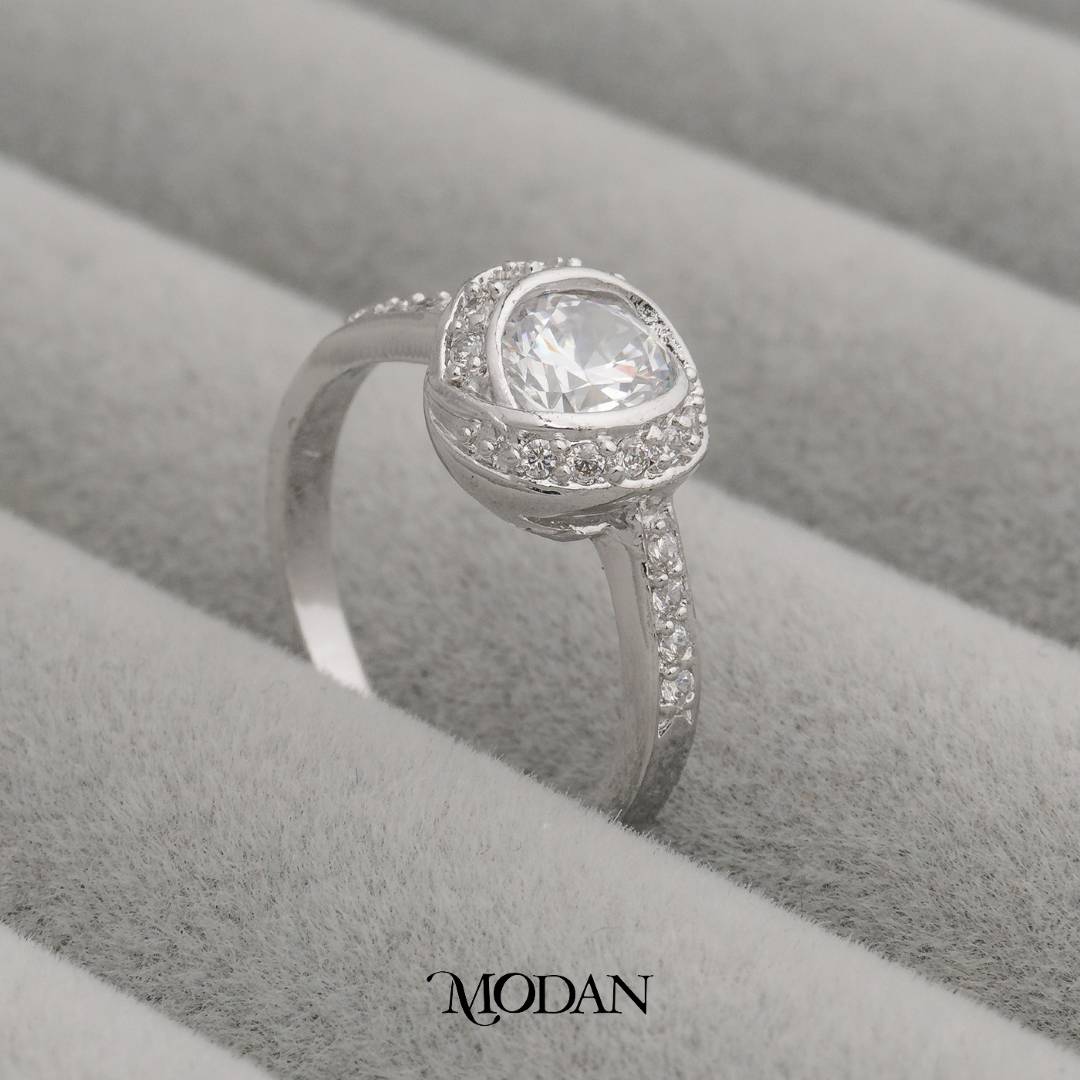 Elegant Wrap Solitaire Ring Cincin Balutan Mata Satu Hypoallergenic Gold Plated