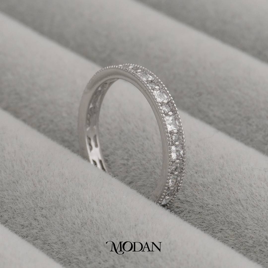 Simple Line Band Ring Cincin Baris Simple Hypoallergenic Gold Plated