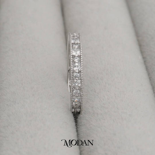 Simple Line Band Ring Cincin Baris Simple Hypoallergenic Gold Plated