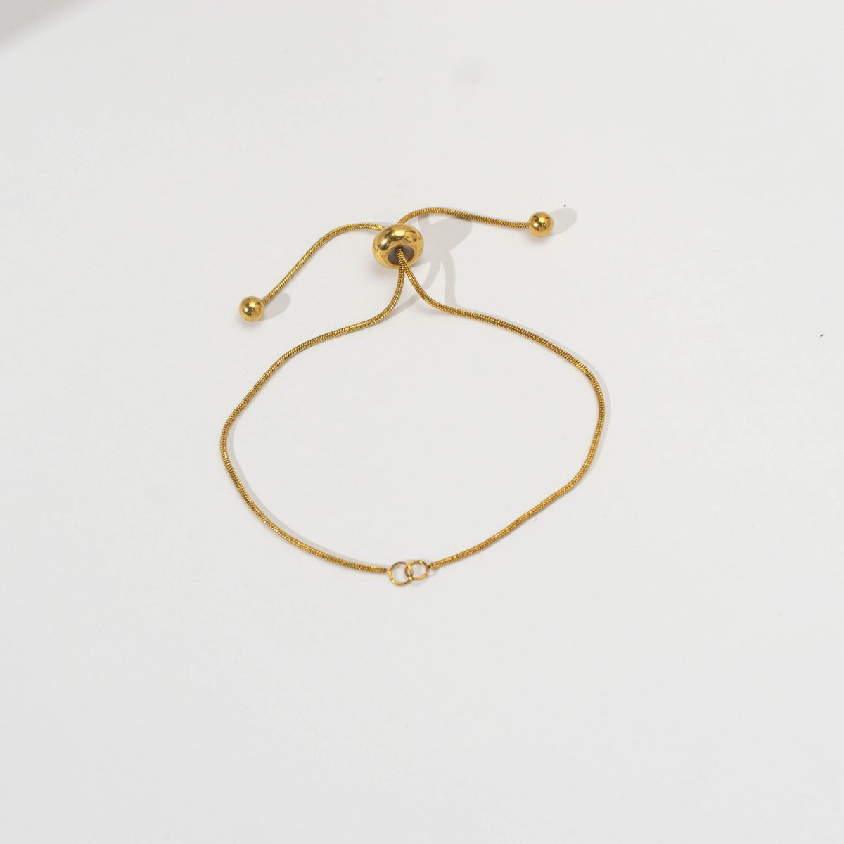 Unfinished Snake Chain Adjustable Bracelet DIY Gelang Adjustable Hypoallergenic Stainless Steel
