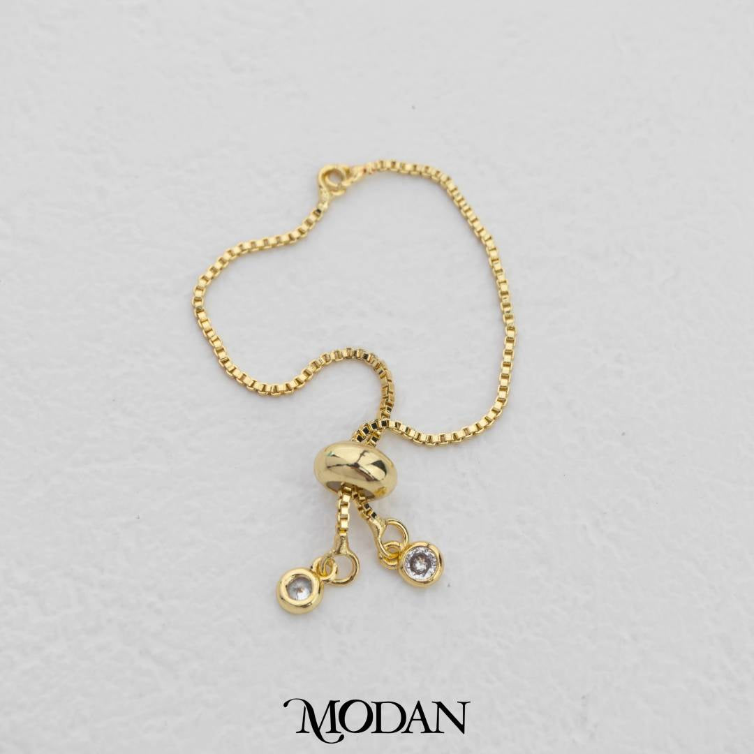 Unfinished Plain Adjustable Bracelet DIY Gelang Adjustable Hypoallergenic Gold Filled