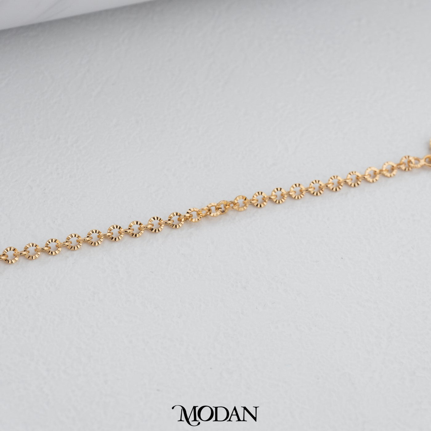 (16.5cm) Dainty Fashionable Love Heart Jingle Bracelet Gelang Hypoallergenic Gold Plated