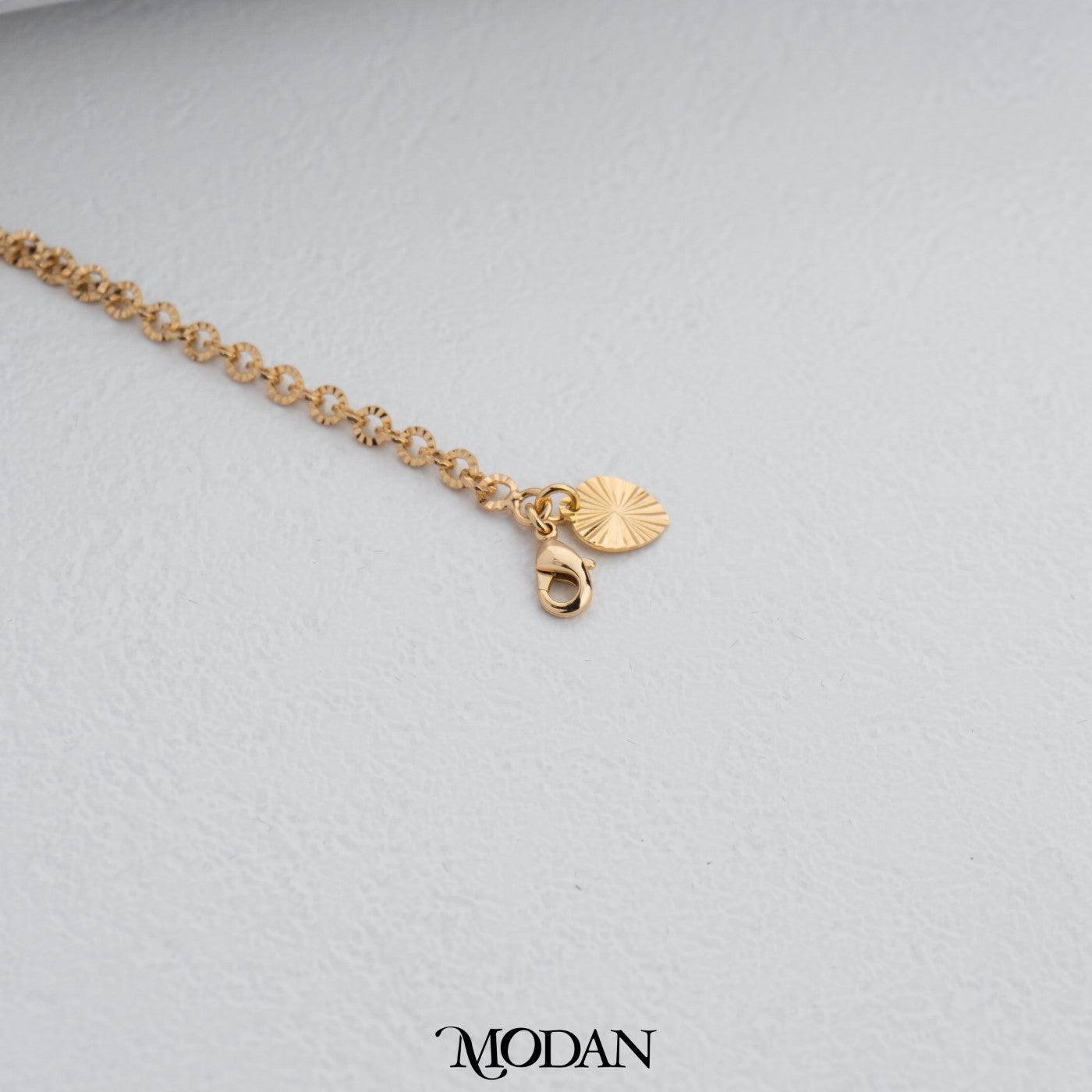(16.5cm) Dainty Fashionable Love Heart Jingle Bracelet Gelang Hypoallergenic Gold Plated
