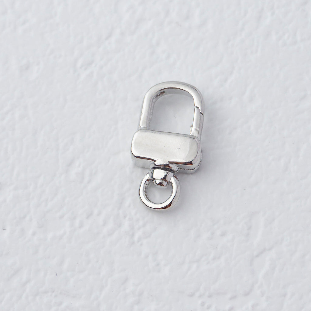 Push Gate Lobster Clasps DIY Necklace Closure Pengait Aksesoris Hypoallergenic Gold Plated