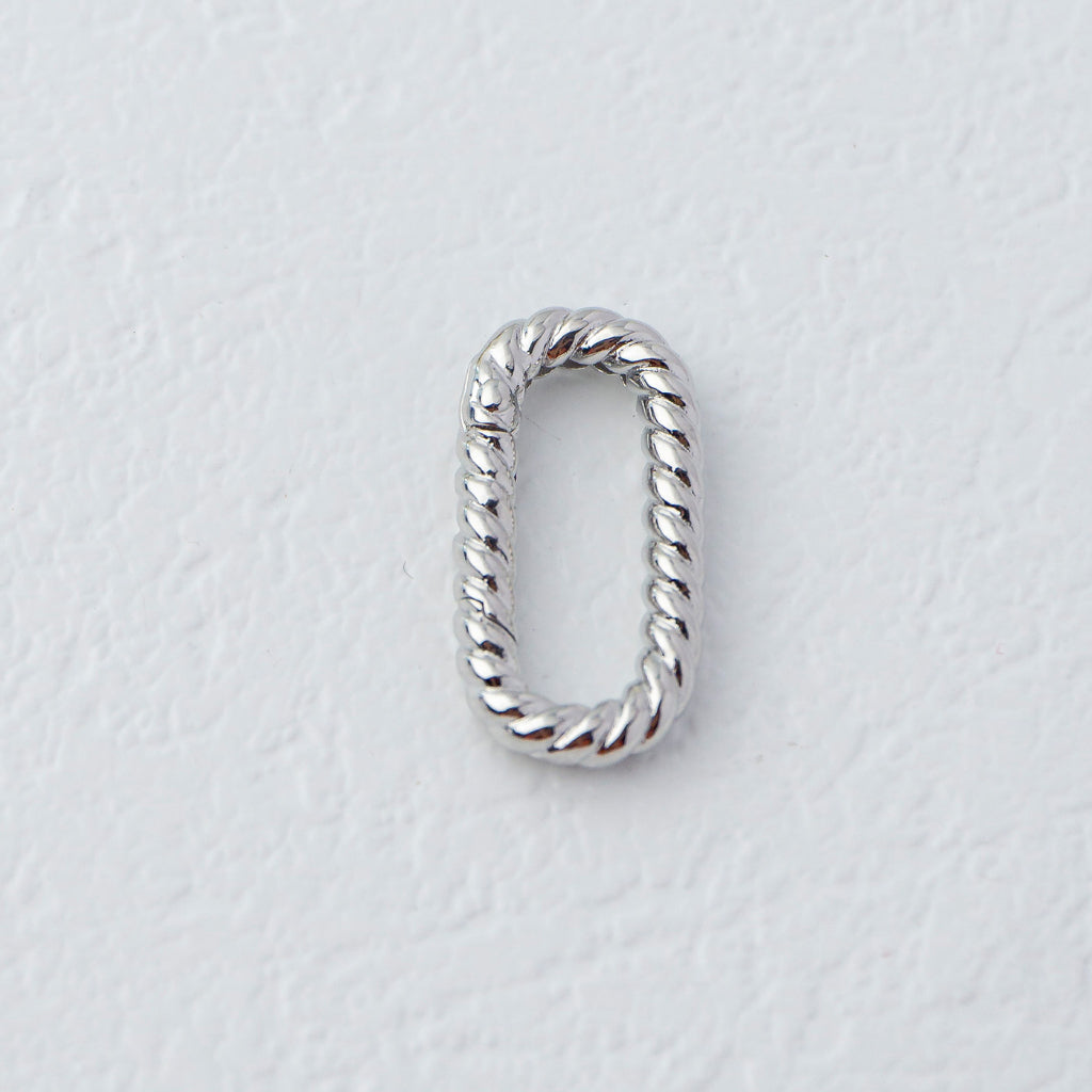 Rope Spring Clasps DIY Necklace Closure Pengait Aksesoris Bulat Hypoallergenic Gold Filled