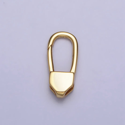 Long Triggerless Clasp DIY Necklace Closure Pengait Aksesoris Hypoallergenic Gold Filled