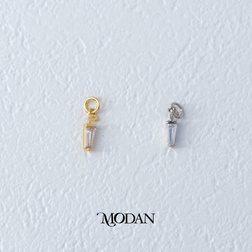 Simple Mini Baguette Umbrella DIY Pendant Liontin Payung Kecil Hypoallergenic Gold Filled