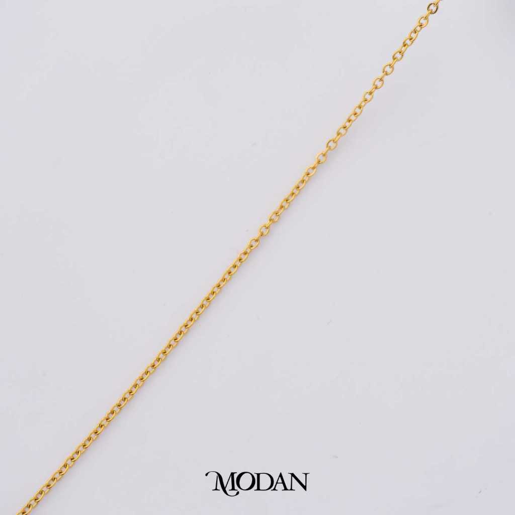 Cable Unfinished Chain DIY Chain Rantai Kalung Gelang Meteran Hypoallergenic Stainless Steel