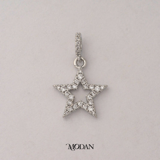 Christmas Star Pendant DIY Pendant Liontin Bintang Natal Hypoallergenic Gold Plated