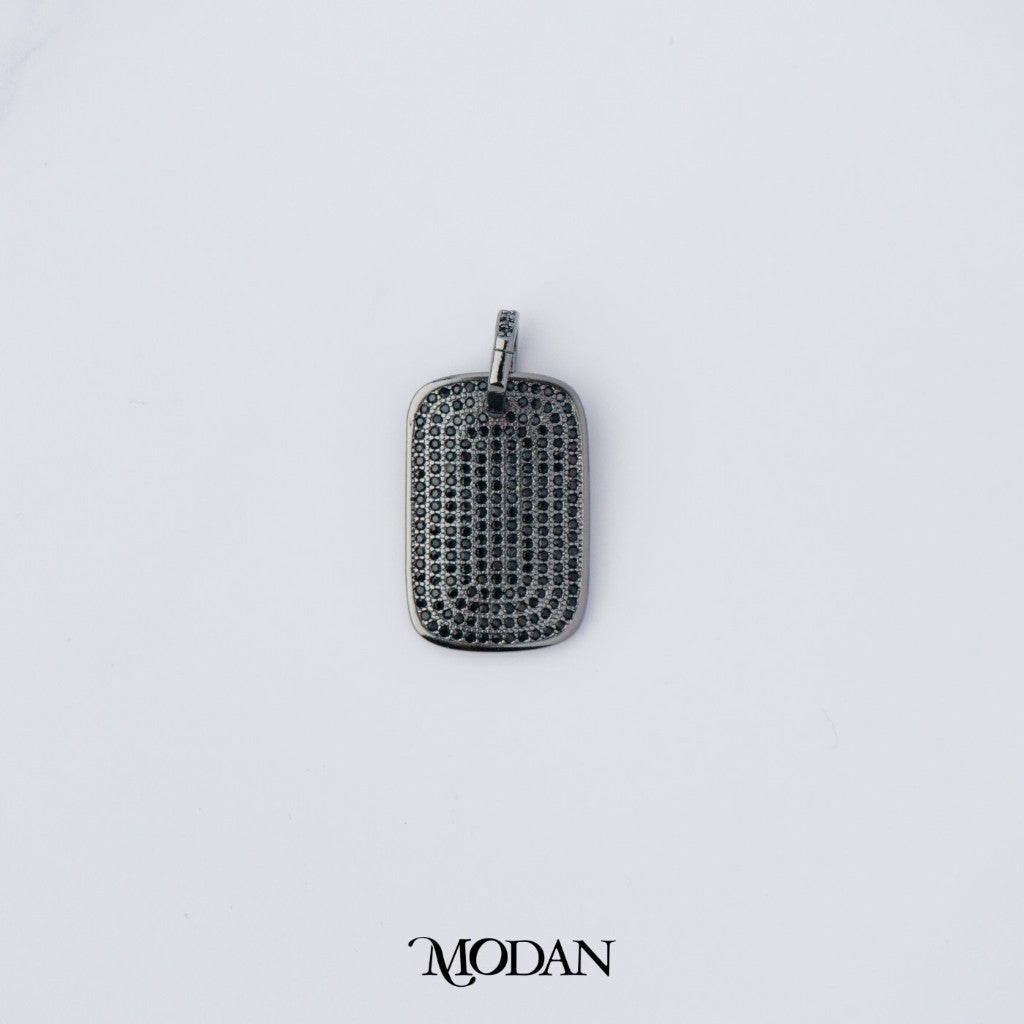 Reot Black Pendant For Men DIY Pendant Liontin Hitam Pria Hypoallergenic Gold Plated