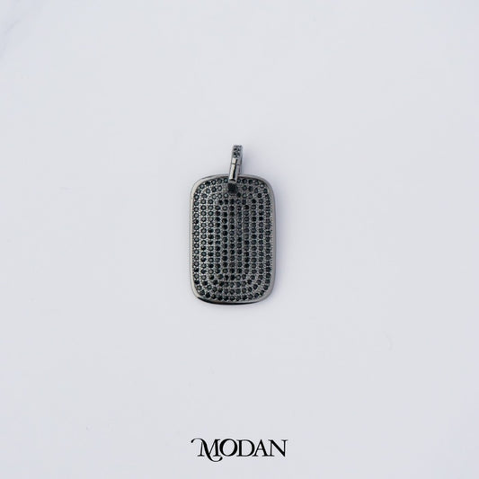 Reot Black Pendant For Men DIY Pendant Liontin Hitam Pria Hypoallergenic Gold Plated
