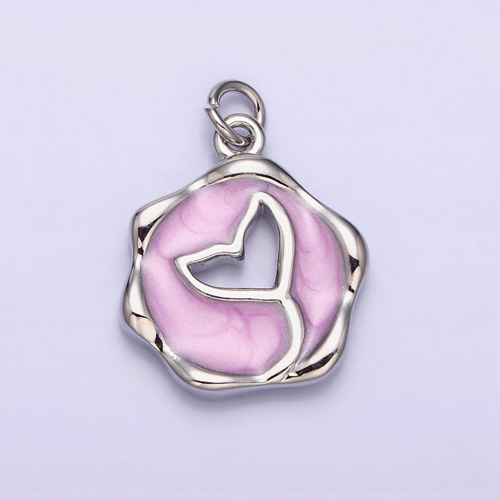 Whale Tail Enamel DIY Charm Liontin Ekor Paus Hypoallergenic Gold Filled