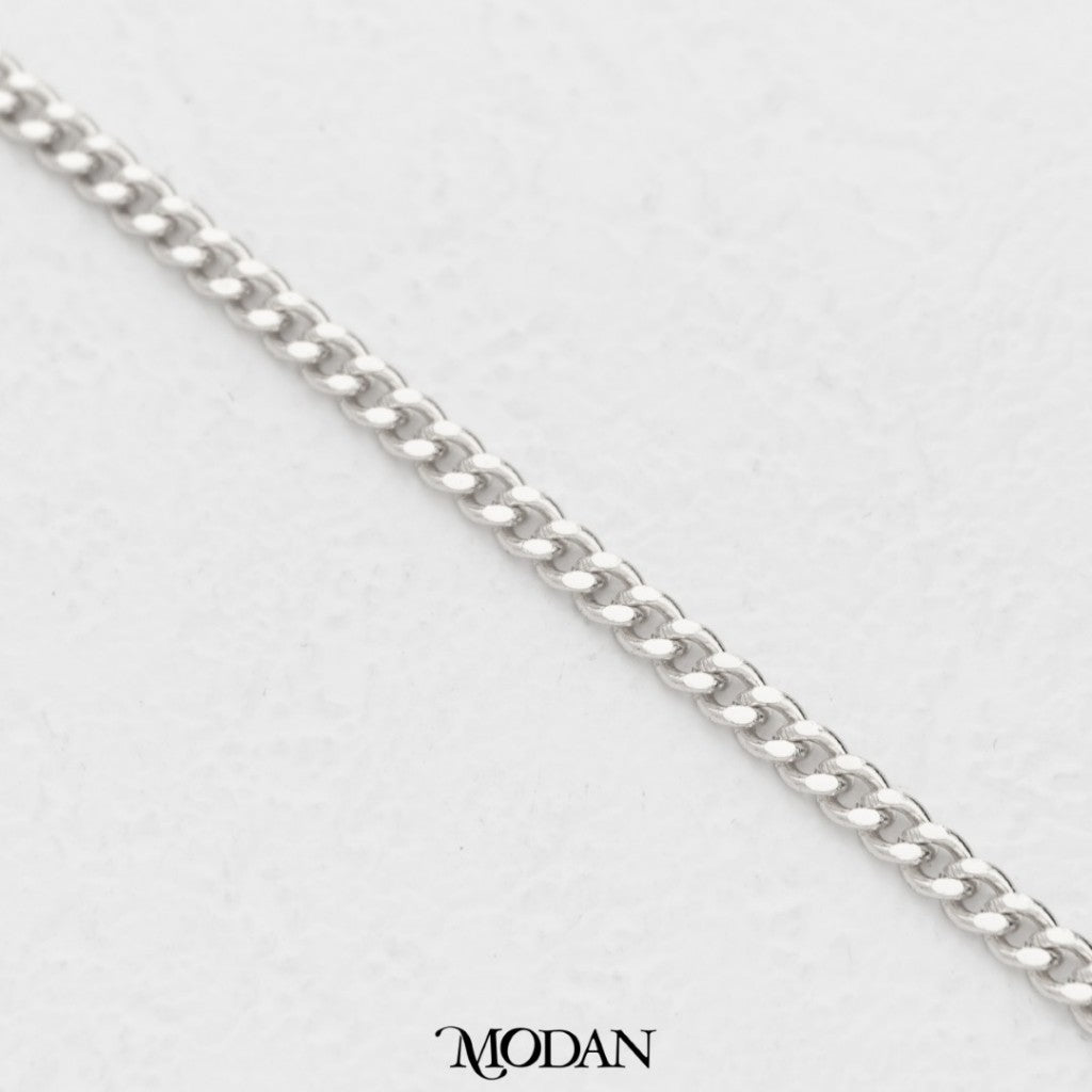 (1meter) Curb Chain Unfinished DIY Chain Rantai Kalung Gelang Meteran Hypoallergenic Gold Filled