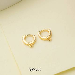 Plain Round Hoops Earrings DIY Earrings Findings Pengait Anting Polos Bulat Hypoallergenic Gold Filled