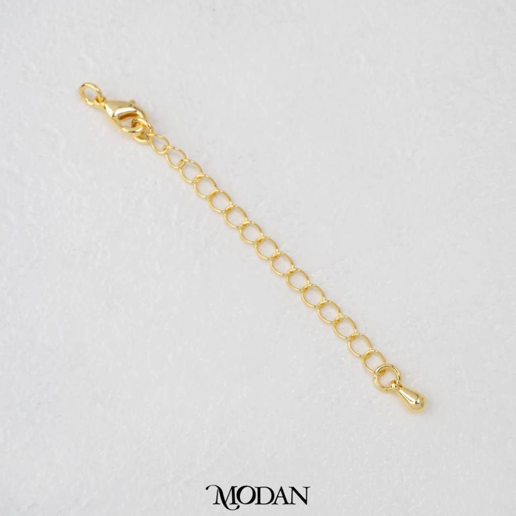 6cm Chain Extender Lobster Claps DIY Rantai Tambahan Kalung/Gelang Hypoallergenic Gold Filled