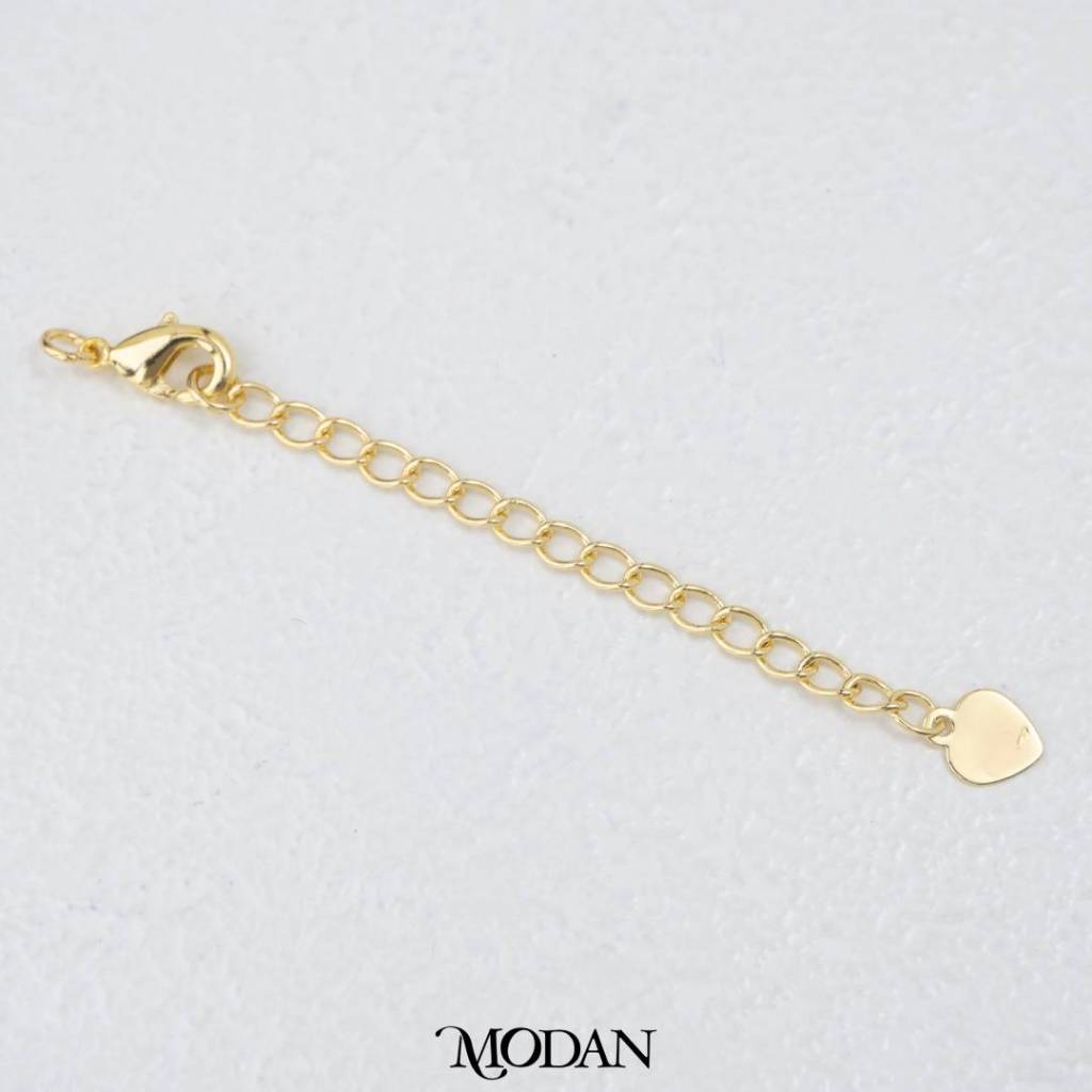 Heart Shaped Chain Extender Lobster Claps DIY Necklace Closure Rantai Tambahan Kalung/Gelang Hypoallergenic Gold Filled