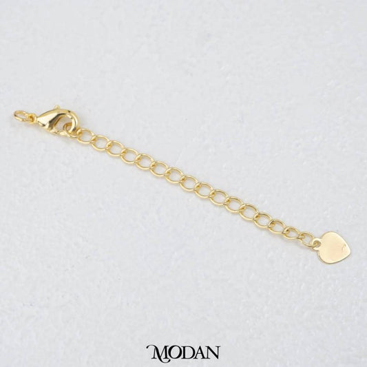 Heart Shaped Chain Extender Lobster Claps DIY Necklace Closure Rantai Tambahan Kalung/Gelang Hypoallergenic Gold Filled