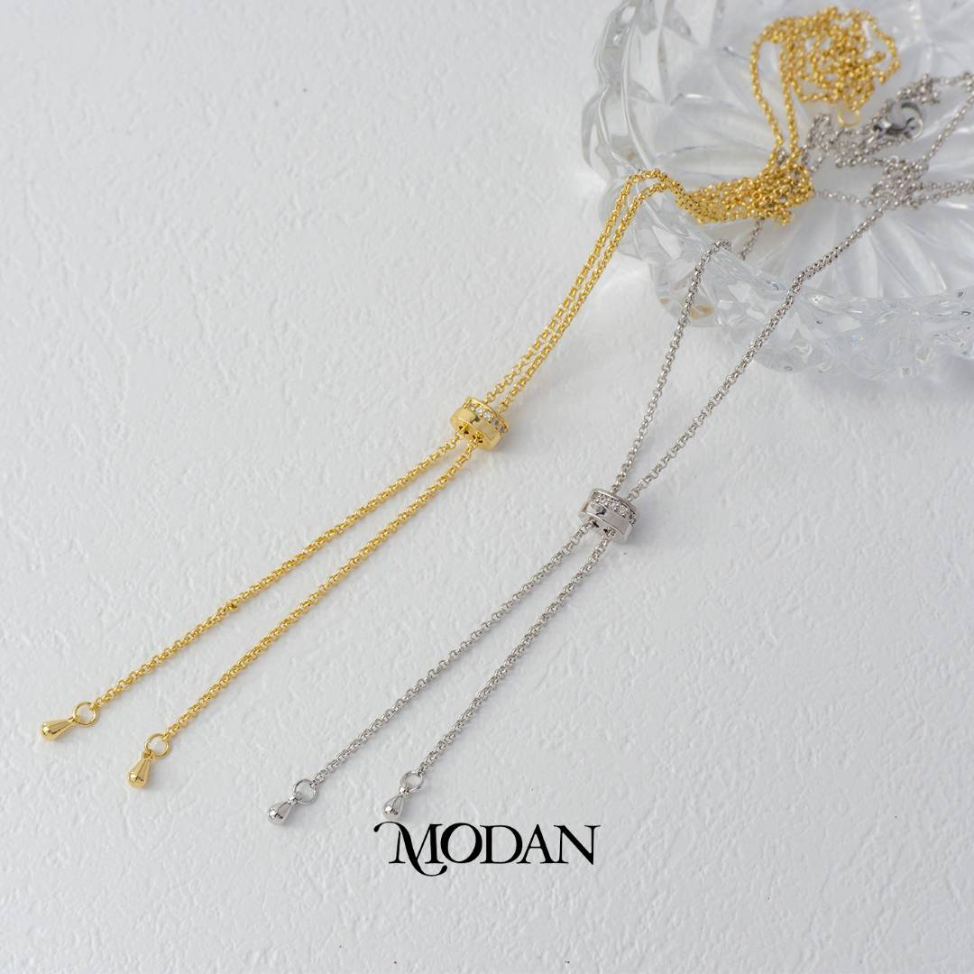 Half Finished Chain Necklace DIY Chain Rantai Kalung Gelang Meteran Hypoallergenic Gold Filled