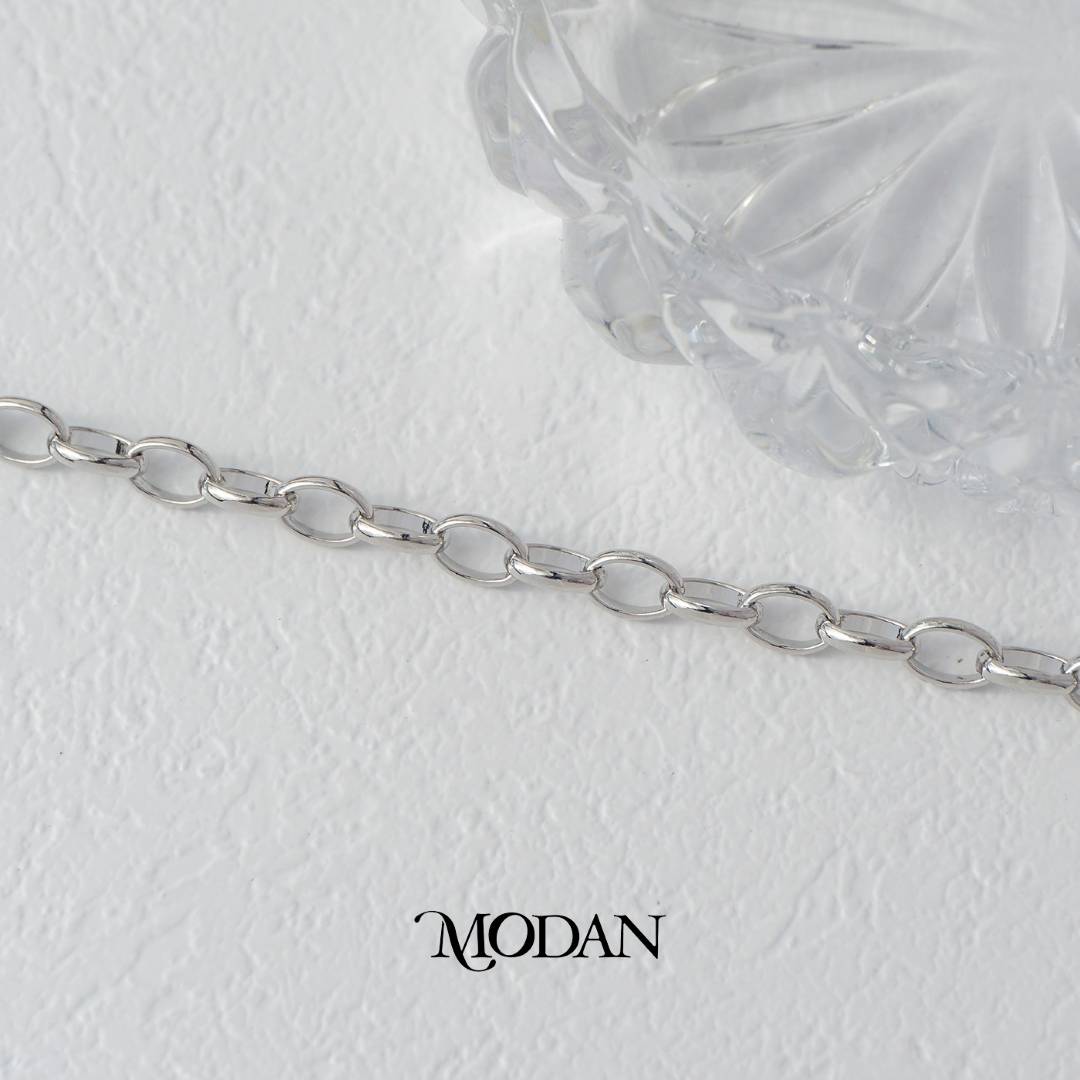 Oval Link Chain Unfinished DIY Chain Rantai Kalung Gelang Meteran Hypoallergenic Gold Filled