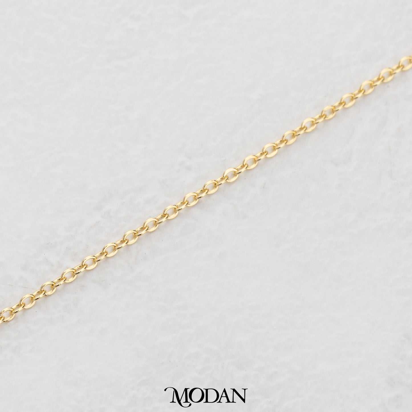 Dainty Rolo Link Chain Unfinished DIY Chain Rantai Kalung Gelang Meteran Hypoallergenic Gold Filled