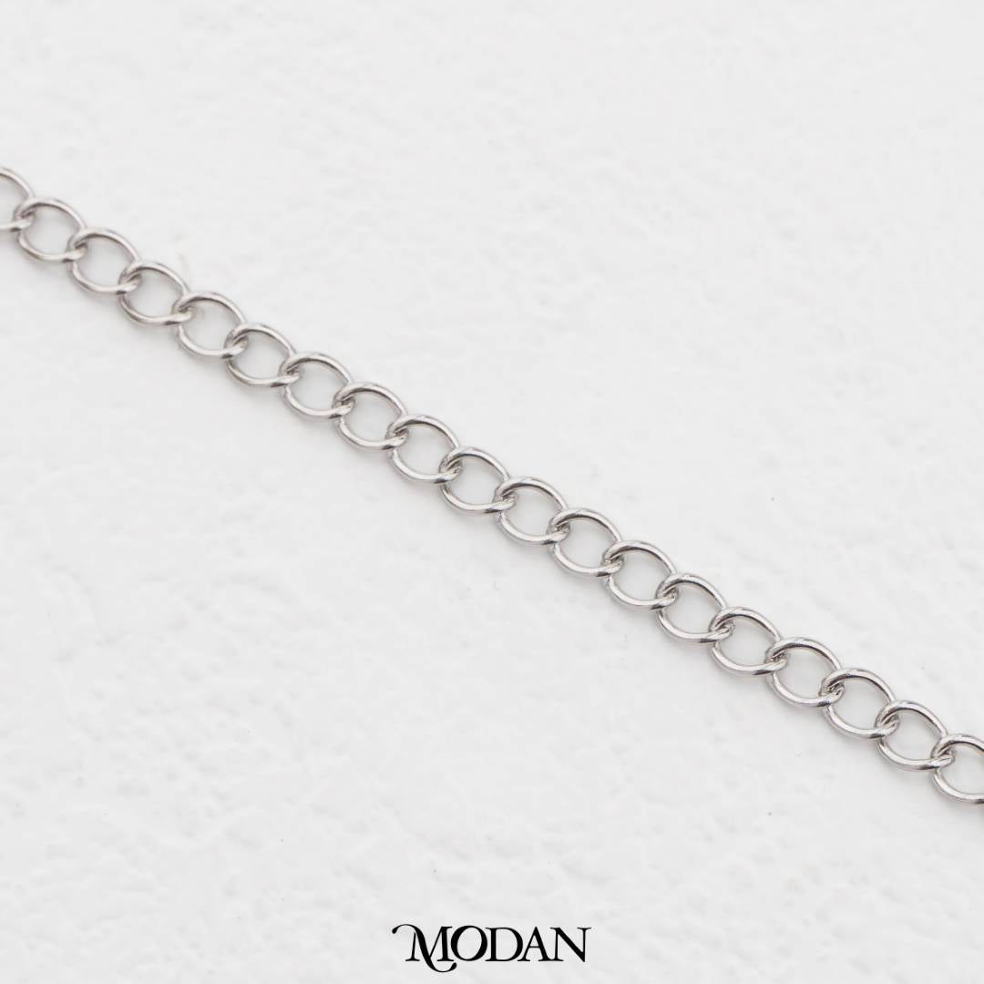 Extender Chain Unfinished DIY Chain Kawat Untuk Manik Meteran Hypoallergenic Stainless Steel