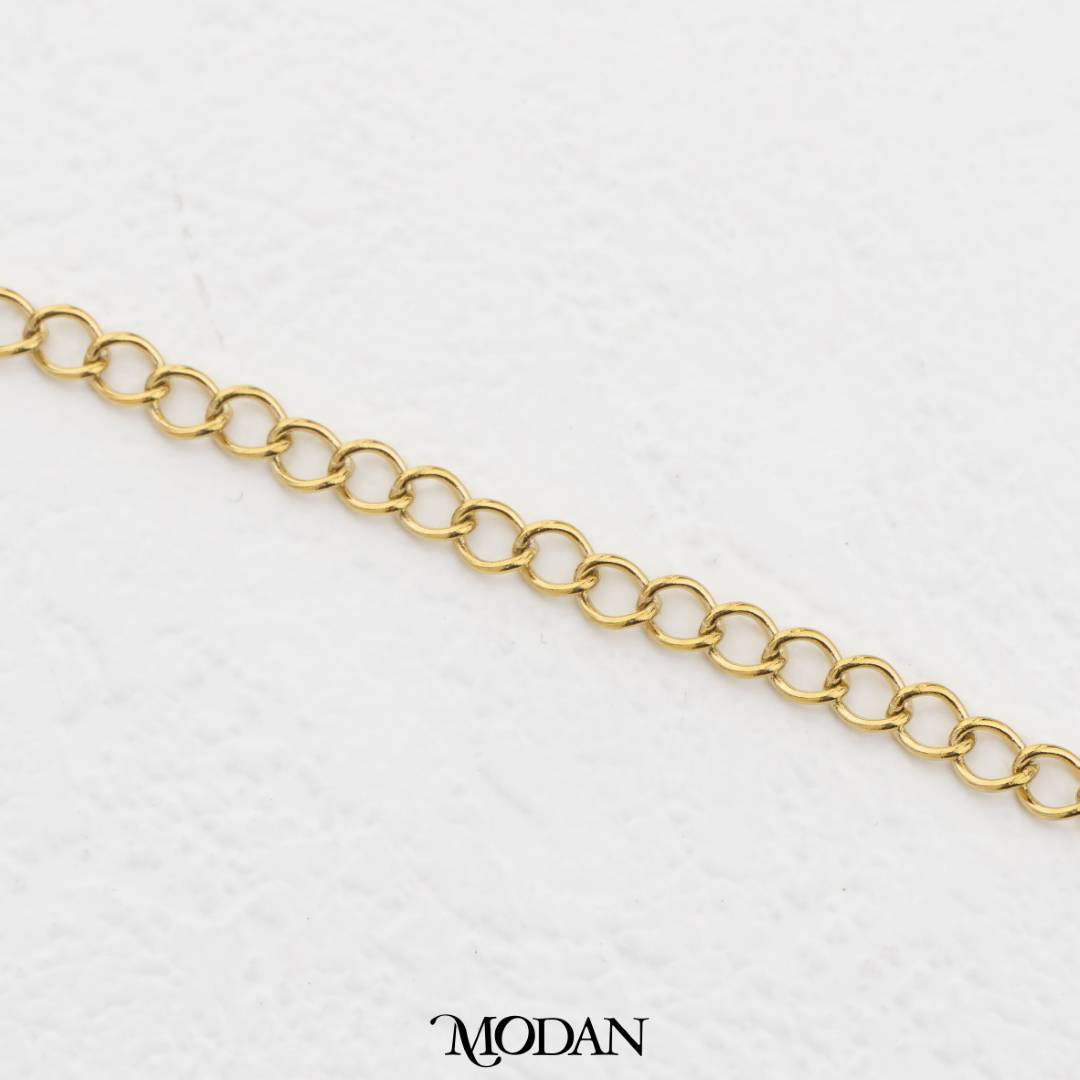 Extender Chain Unfinished DIY Chain Kawat Untuk Manik Meteran Hypoallergenic Stainless Steel