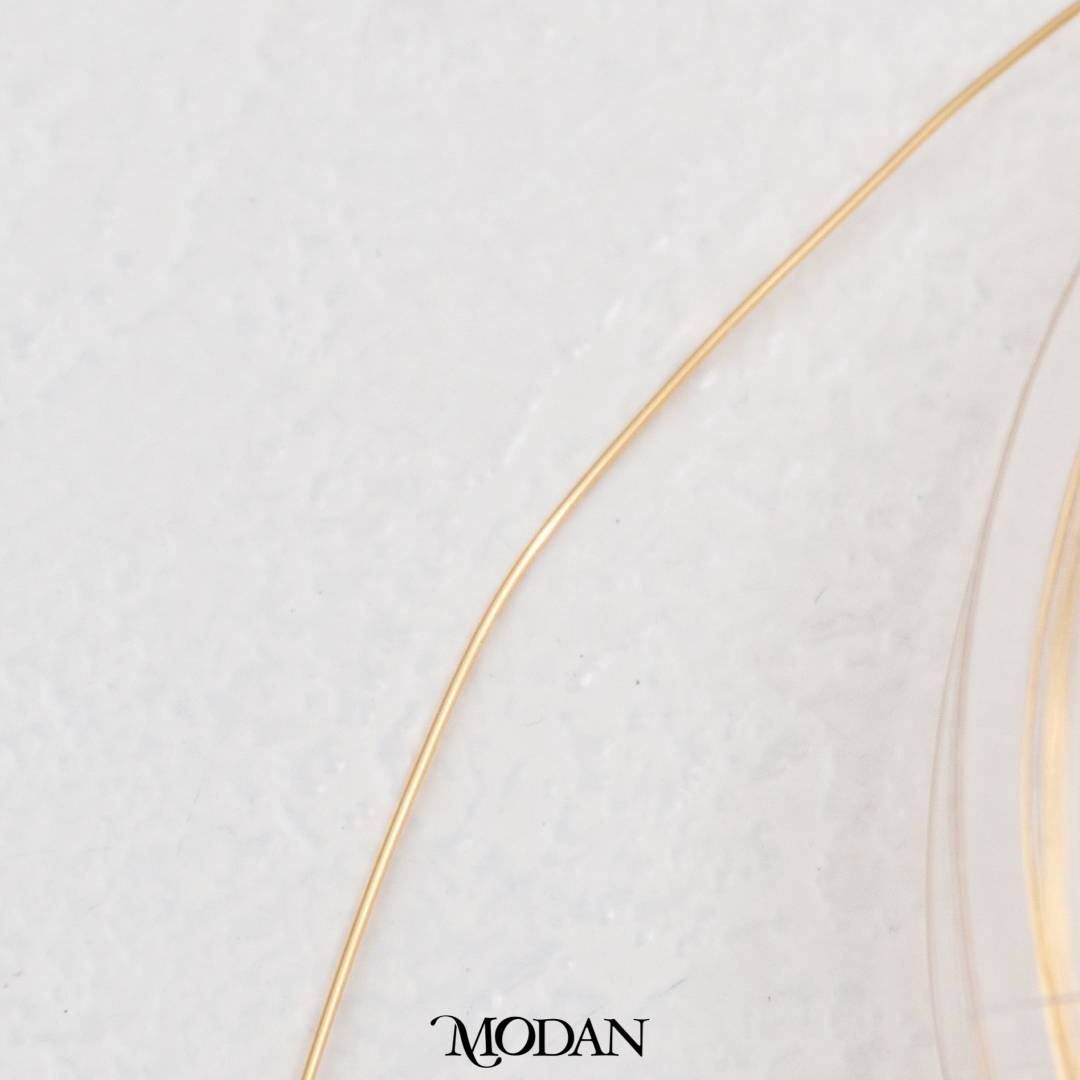 25 meter Beading Wire DIY Jewelry Making Kawat Meteran Hypoallergenic Gold Plated
