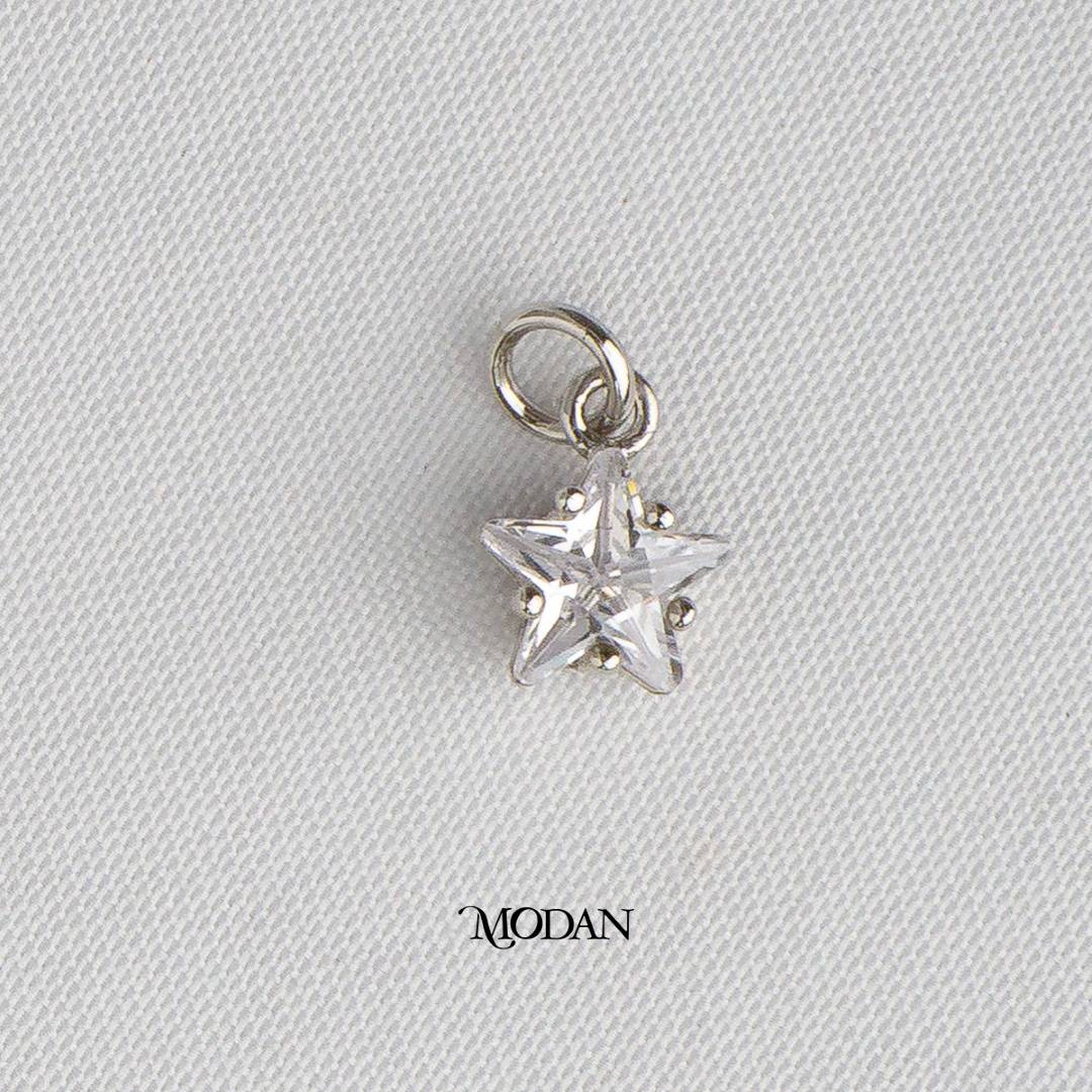 Mini Celestial Star DIY Charm Liontin Bintang Kecil Hypoallergenic Gold Plated