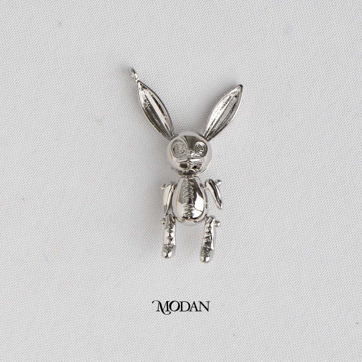 Jackrabbit Animal DIY Charm Liontin Kelinci Hypoallergenic Gold Plated