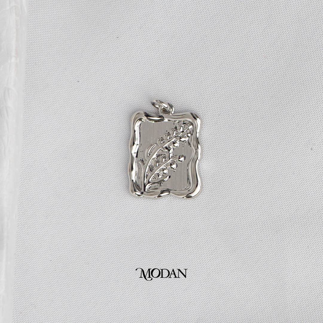 Wheat Harvest Flower DIY Charm Liontin Padi Hypoallergenic Gold Plated