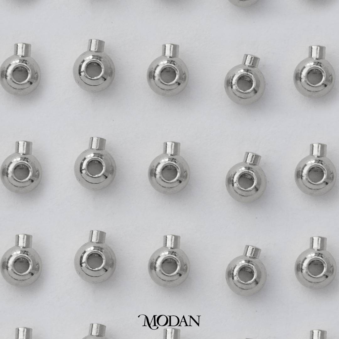 (5pcs) Cord Bead Stopper DIY Manik Aksesoris Hypoallergenic Gold Filled