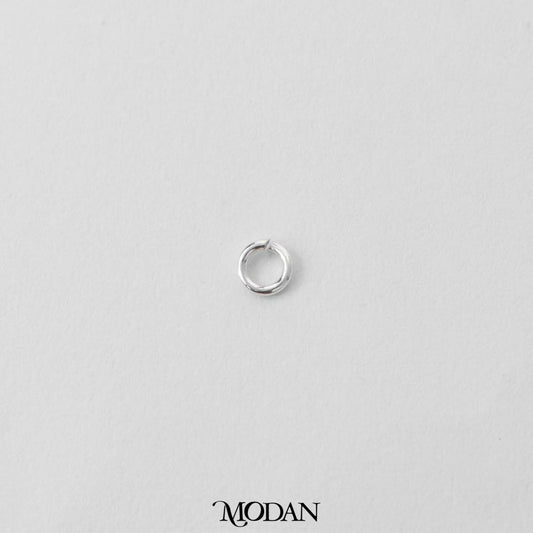 (5pcs) (3mm) Jump Ring O DIY Pengait Aksesoris Kalung/Gelang Bentuk Bulat Hypoallergenic S925 Sterling Silver