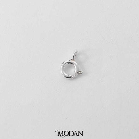 Round Clasp DIY Pengait Bulat Aksesoris Kalung/Gelang Hypoallergenic S925 Sterling Silver