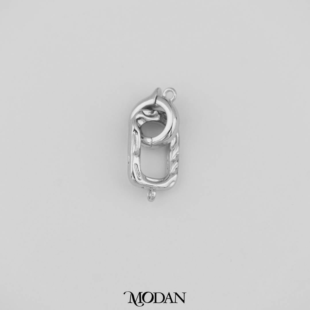 Snap Latch Findings Clasp in Gold and Silver DIY Buka Tutup Pengait Kalung Hypoallergenic Gold Filled