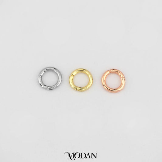 Round Pull Up Clasp DIY Pengait Kalung/Gelang Hypoallergenic Gold Filled