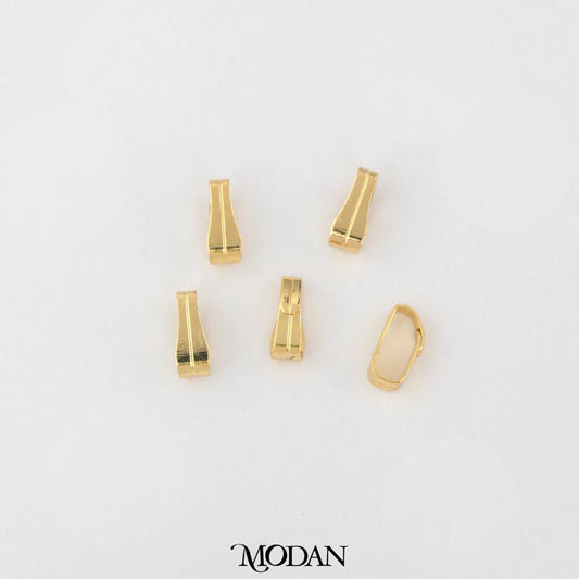 (5pcs) Plain Pendant Hook DIY Pengait Liontin Kalung Hypoallergenic Gold Filled