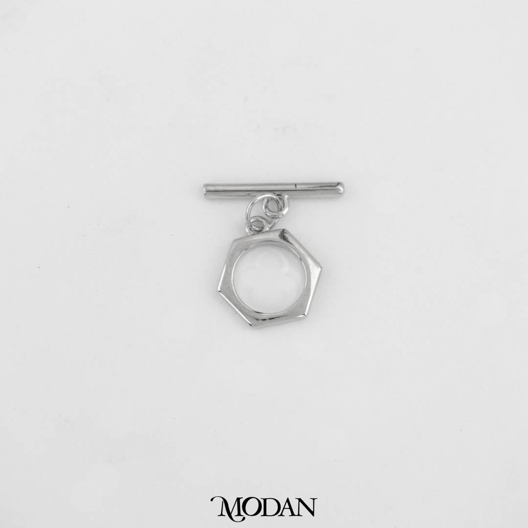 Hexagonal Toggle Clasp DIY Pengait Kalung/Gelang Hypoallergenic Gold Filled